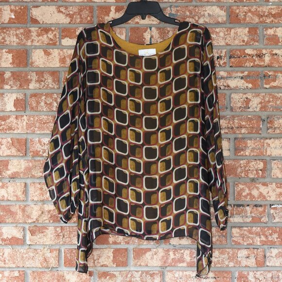 Belle France Silk Top - Picture 1 of 3